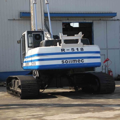 Приведенная используемая роторная машина Soilmec SR518 буровой установки для пробуренной конструкции кучи